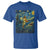 Jesus Shark Stary Night T Shirt Artist Van Gogh Christian - Wonder Print Shop