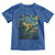 Jesus Shark Stary Night Toddler T Shirt Artist Van Gogh Christian - Wonder Print Shop