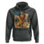 Patriotic Cowboy Dog Hoodie American Flag Western Country - Wonder Print Shop