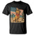 Patriotic Cowboy Dog T Shirt American Flag Western Country - Wonder Print Shop