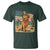 Patriotic Cowboy Dog T Shirt American Flag Western Country - Wonder Print Shop