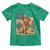 Patriotic Cowboy Dog Toddler T Shirt American Flag Western Country - Wonder Print Shop