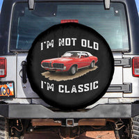 I'm Not Old I'm Classic Spare Tire Cover Vintage 1970 Mercury Cougar Hardtop Classic Car Enthusiast