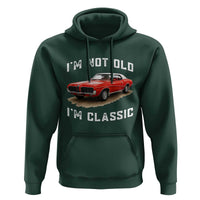I'm Not Old I'm Classic Hoodie Vintage 1970 Mercury Cougar Hardtop Classic Car Enthusiast
