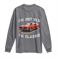 I'm Not Old I'm Classic Long Sleeve Shirt Vintage 1970 Mercury Cougar Hardtop Classic Car Enthusiast