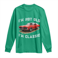 I'm Not Old I'm Classic Long Sleeve Shirt Vintage 1970 Mercury Cougar Hardtop Classic Car Enthusiast