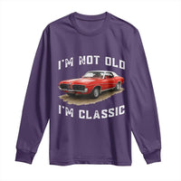 I'm Not Old I'm Classic Long Sleeve Shirt Vintage 1970 Mercury Cougar Hardtop Classic Car Enthusiast