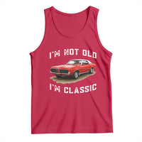 I'm Not Old I'm Classic Tank Top Vintage 1970 Mercury Cougar Hardtop Classic Car Enthusiast