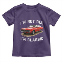 I'm Not Old I'm Classic Toddler T Shirt Vintage 1970 Mercury Cougar Hardtop Classic Car Enthusiast