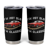 I'm Not Old I'm Classic Tumbler Cup Vintage 1970 Mercury Cougar Hardtop Classic Car Enthusiast