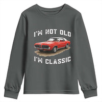 I'm Not Old I'm Classic Youth Sweatshirt Vintage 1970 Mercury Cougar Hardtop Classic Car Enthusiast