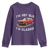 I'm Not Old I'm Classic Youth Sweatshirt Vintage 1970 Mercury Cougar Hardtop Classic Car Enthusiast