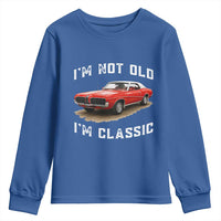 I'm Not Old I'm Classic Youth Sweatshirt Vintage 1970 Mercury Cougar Hardtop Classic Car Enthusiast