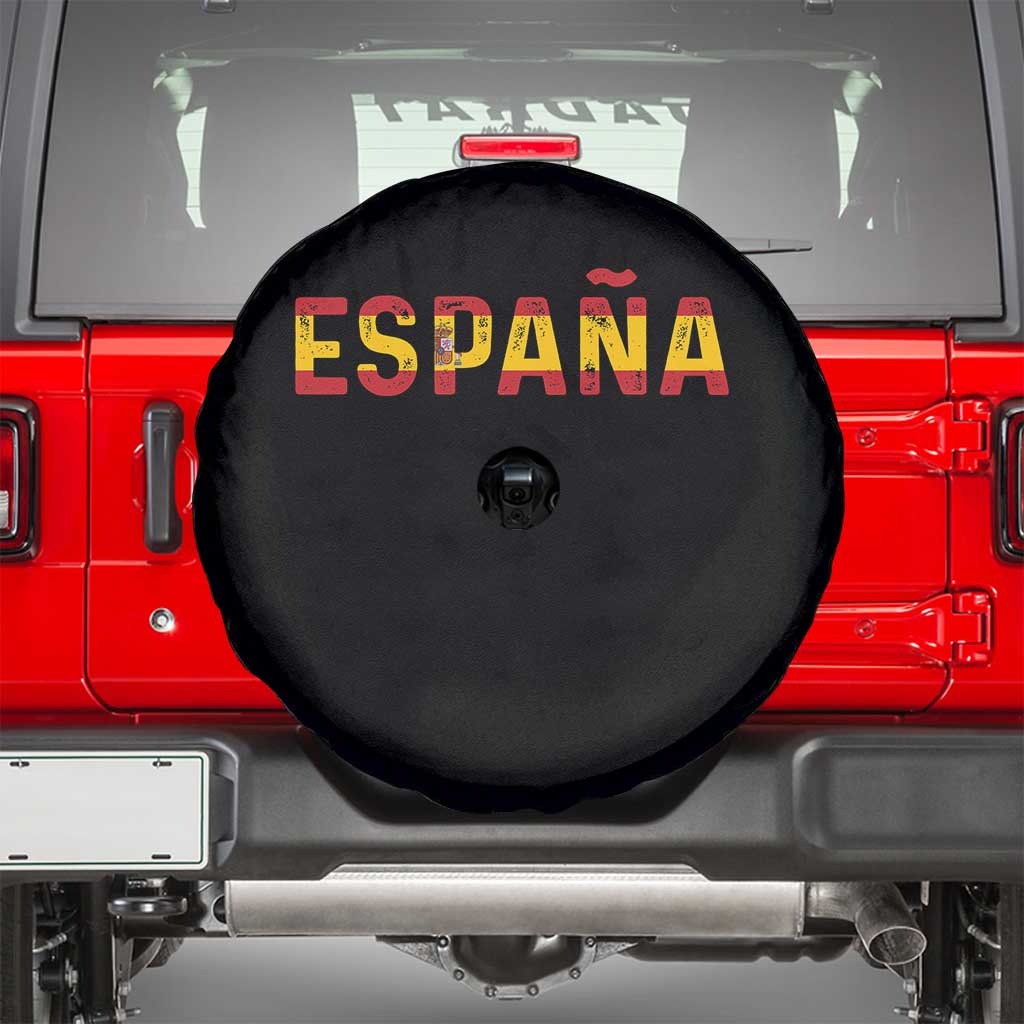 Spain Spanish Flag Espana Pride Spare Tire Cover