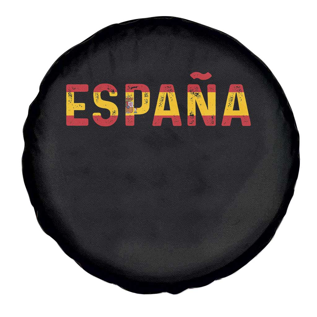 Spain Spanish Flag Espana Pride Spare Tire Cover