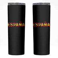 Spain Spanish Flag Espana Pride Skinny Tumbler