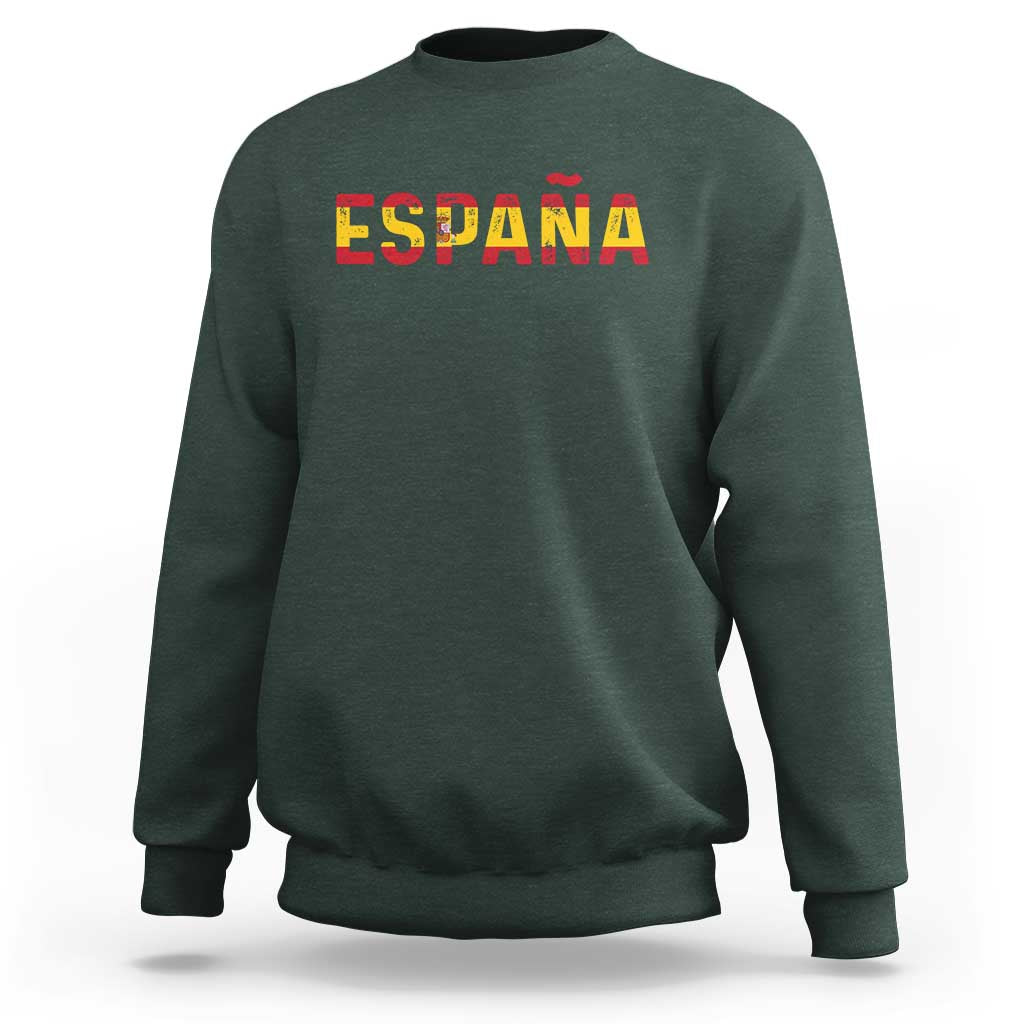 Spain Spanish Flag Espana Pride Sweatshirt