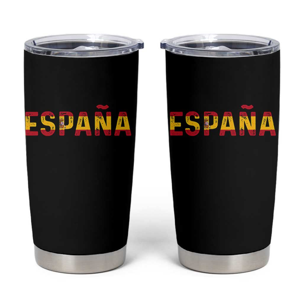Spain Spanish Flag Espana Pride Tumbler Cup
