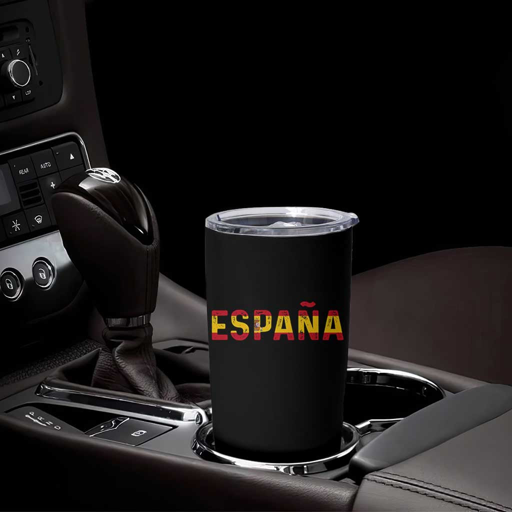 Spain Spanish Flag Espana Pride Tumbler Cup