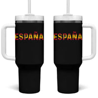 Spain Spanish Flag Espana Pride Tumbler With Handle