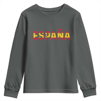 Spain Spanish Flag Espana Pride Youth Sweatshirt