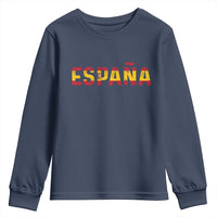 Spain Spanish Flag Espana Pride Youth Sweatshirt