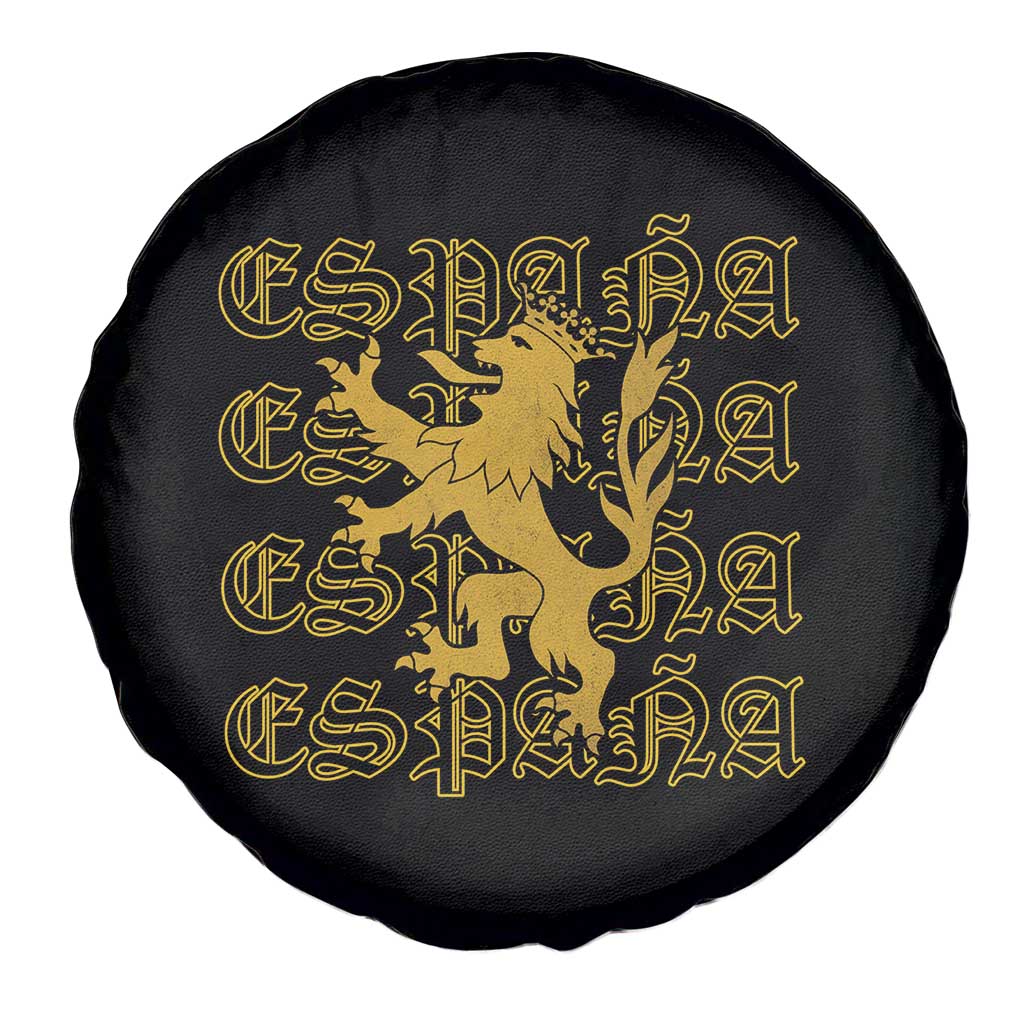Spain Espana Heraldic Lion Pride Spare Tire Cover