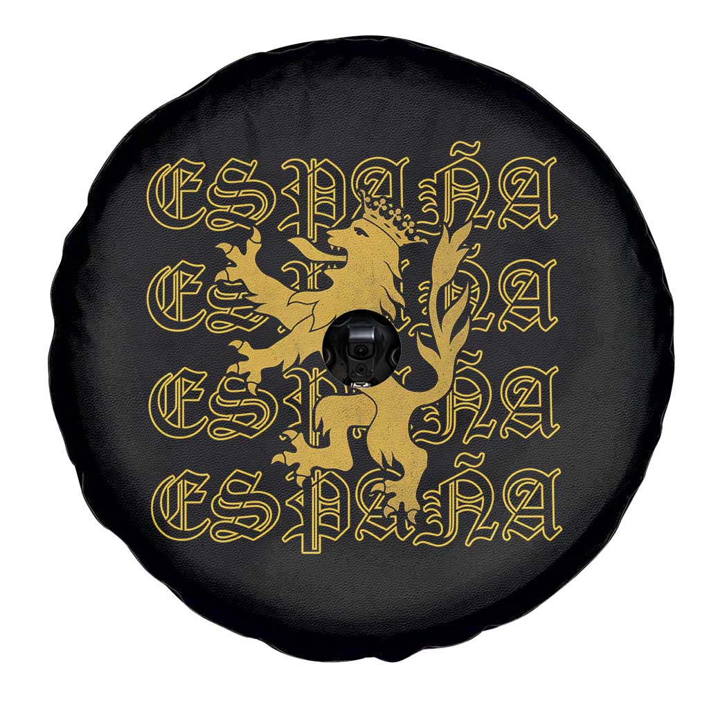 Spain Espana Heraldic Lion Pride Spare Tire Cover