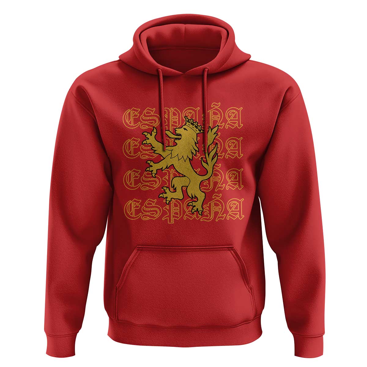 Spain Espana Heraldic Lion Pride Hoodie
