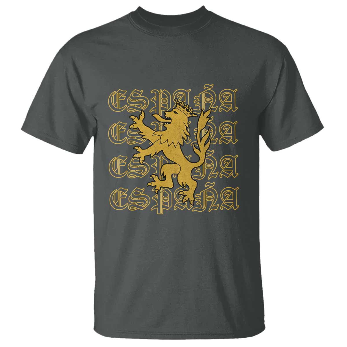 Spain Espana Heraldic Lion Pride T Shirt