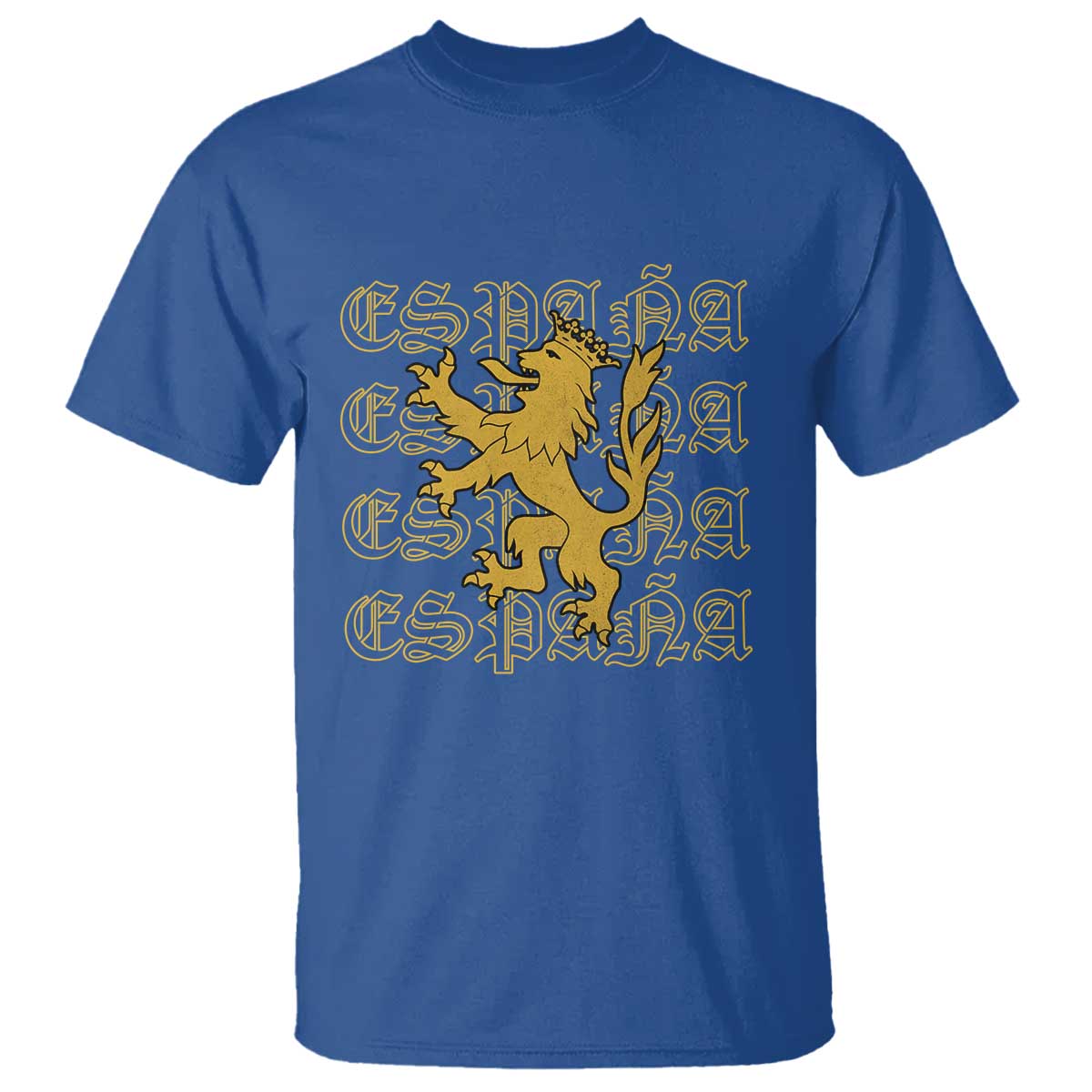 Spain Espana Heraldic Lion Pride T Shirt