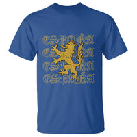 Spain Espana Heraldic Lion Pride T Shirt