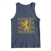 Spain Espana Heraldic Lion Pride Tank Top