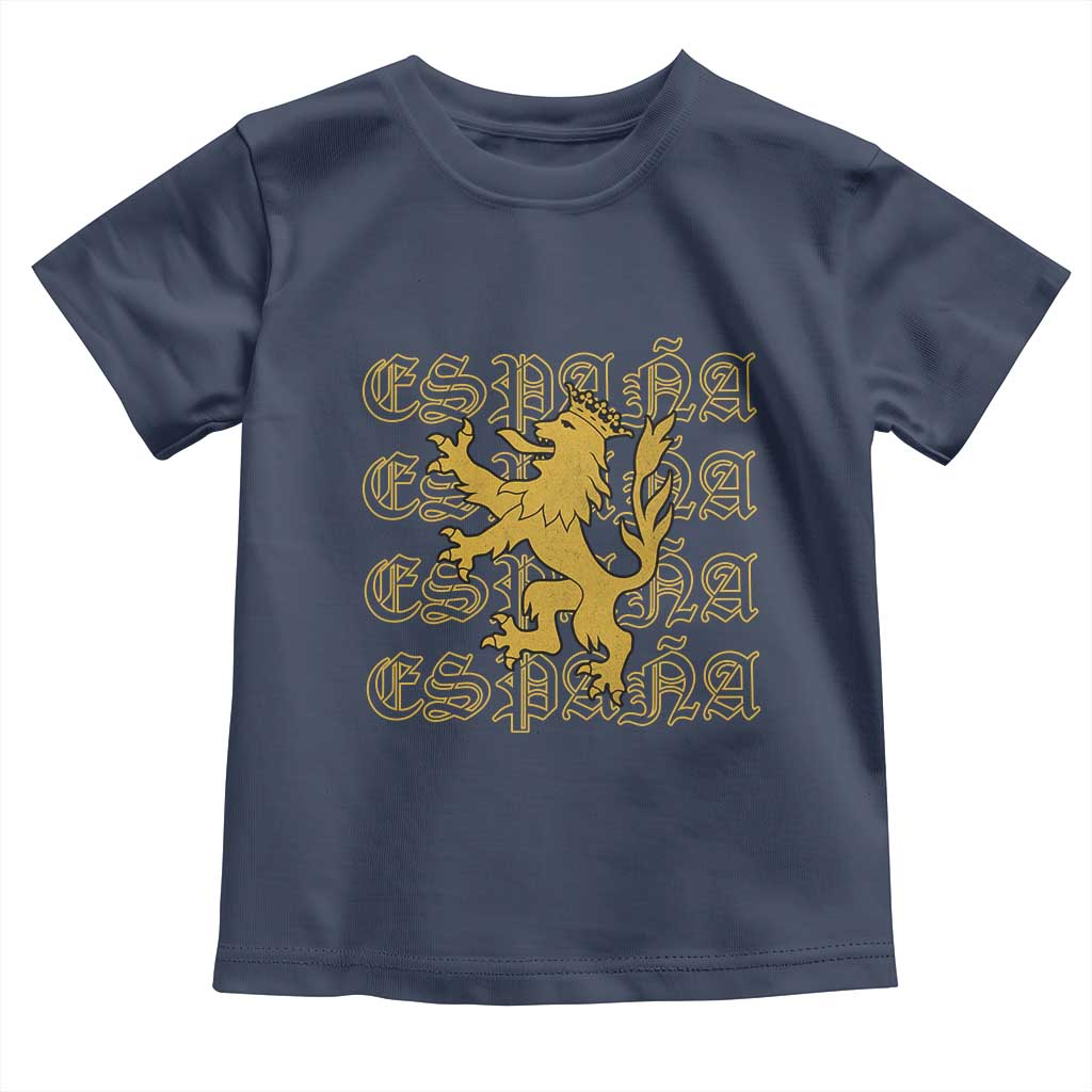 Spain Espana Heraldic Lion Pride Toddler T Shirt