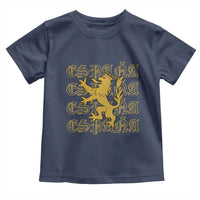 Spain Espana Heraldic Lion Pride Toddler T Shirt