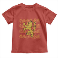 Spain Espana Heraldic Lion Pride Toddler T Shirt