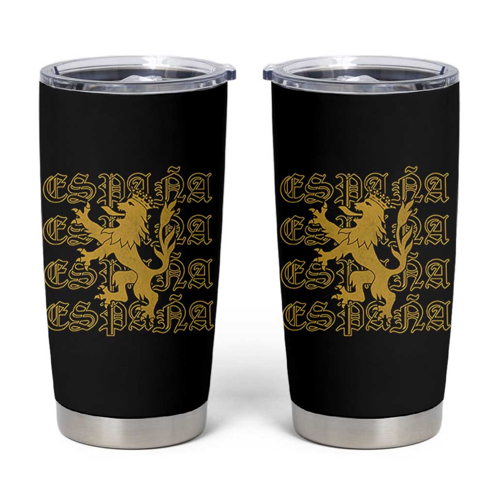 Spain Espana Heraldic Lion Pride Tumbler Cup