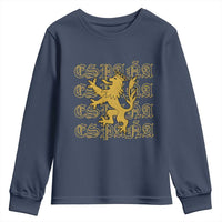 Spain Espana Heraldic Lion Pride Youth Sweatshirt