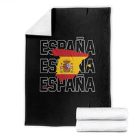 Espana Spain Map Pride Spanish Flag Throw Blanket