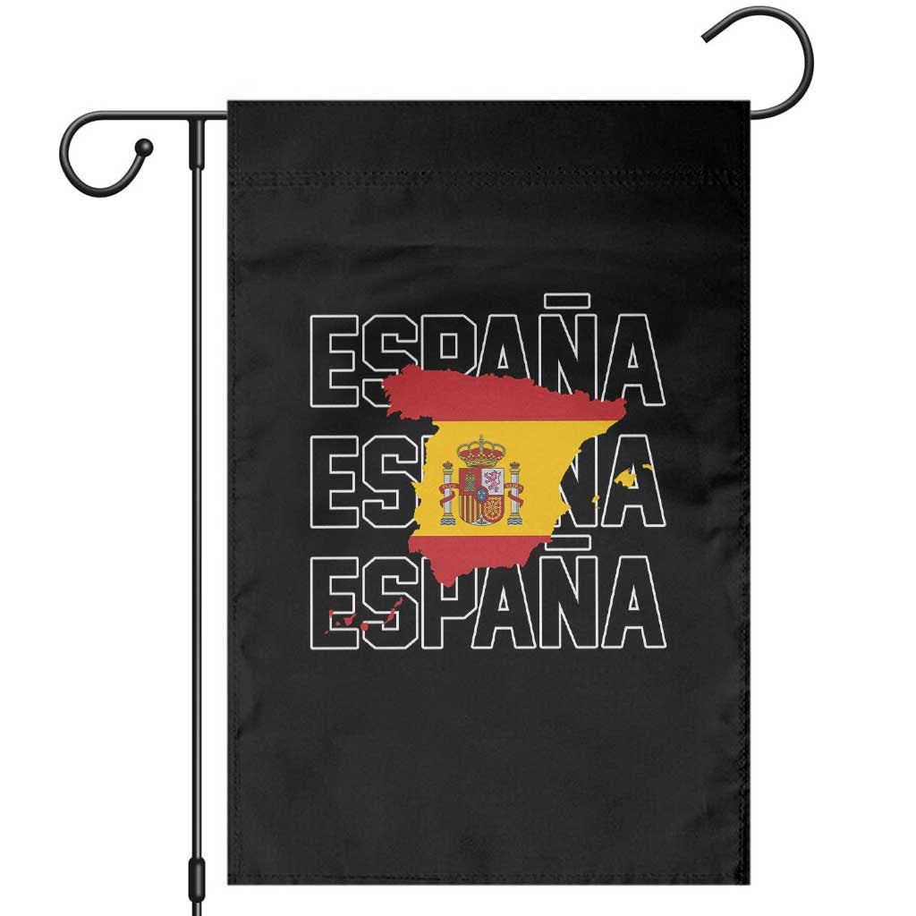 Espana Spain Map Pride Spanish Flag Garden Flag