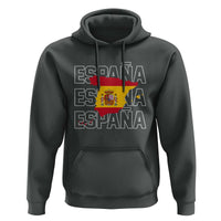 Espana Spain Map Pride Spanish Flag Hoodie