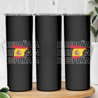 Espana Spain Map Pride Spanish Flag Skinny Tumbler