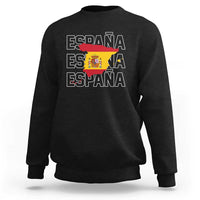 Espana Spain Map Pride Spanish Flag Sweatshirt