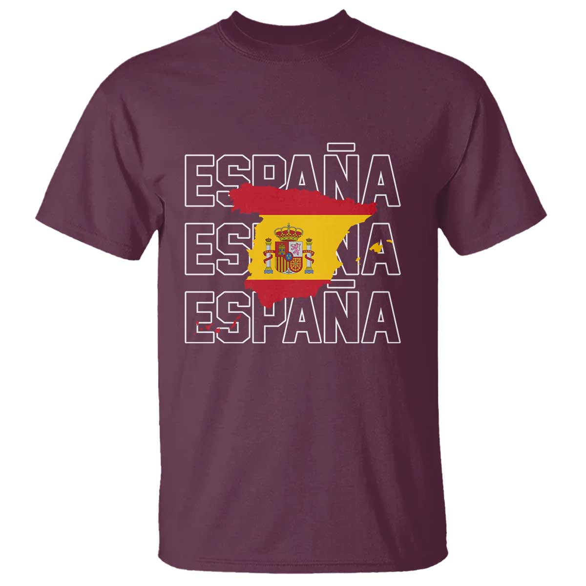 Espana Spain Map Pride Spanish Flag T Shirt