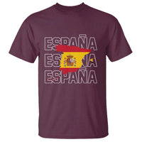 Espana Spain Map Pride Spanish Flag T Shirt