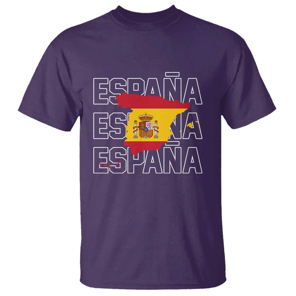 Espana Spain Map Pride Spanish Flag T Shirt
