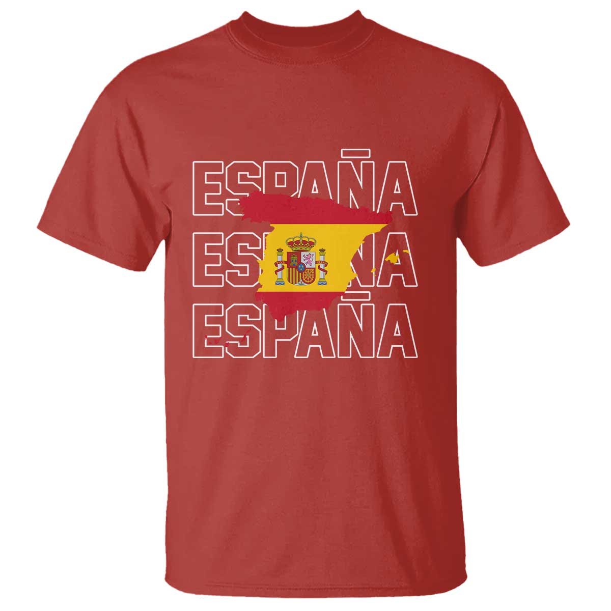 Espana Spain Map Pride Spanish Flag T Shirt
