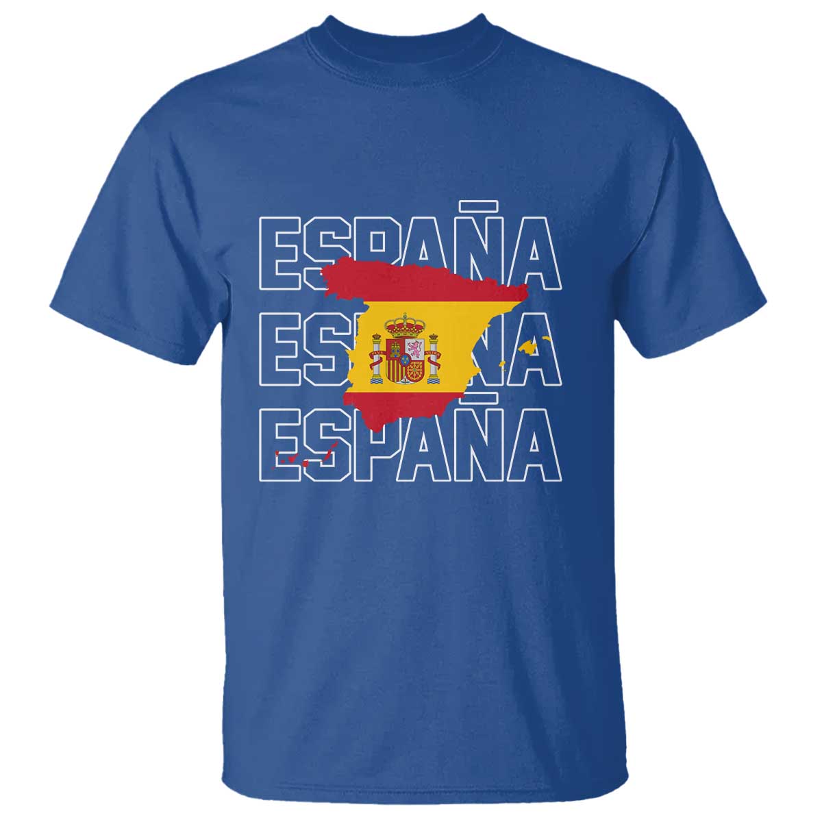 Espana Spain Map Pride Spanish Flag T Shirt