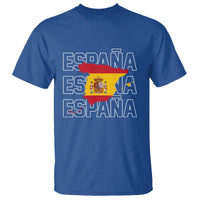 Espana Spain Map Pride Spanish Flag T Shirt