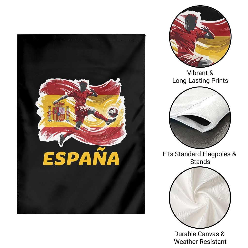 Spain Espana Soccer Football Fan Spanish Flag Garden Flag